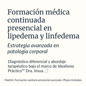 Formación médica continuada presencial en lipedema