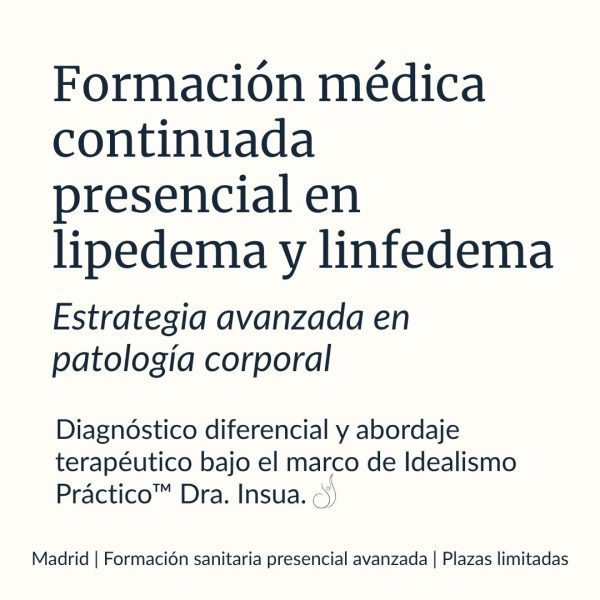 Formación médica continuada presencial en lipedema