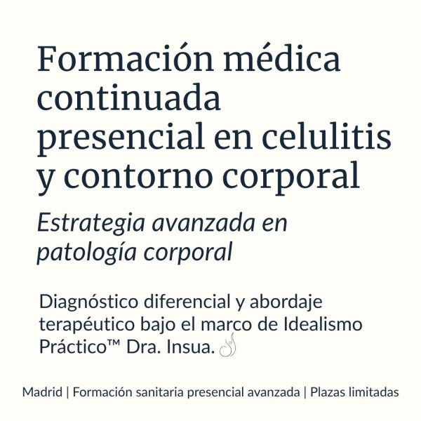 Formación médica continuada presencial en celulitis
